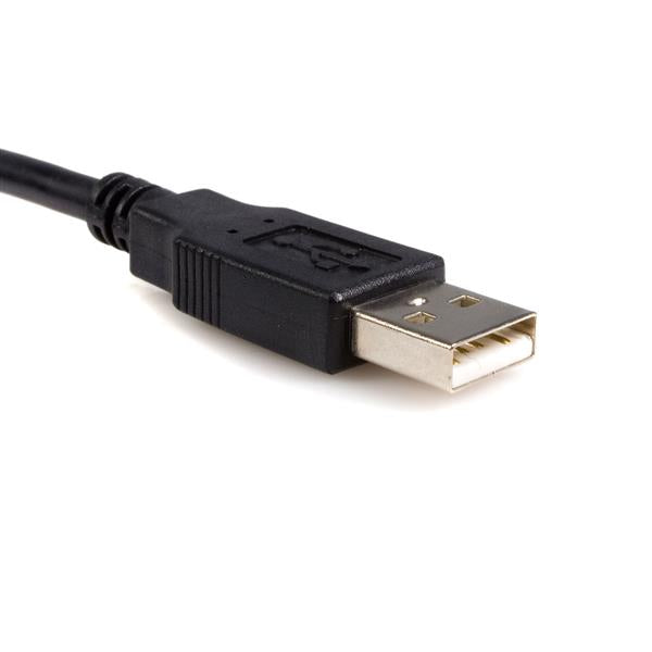 1.8m USB to Parallel Printer Adapter - M/M | Fast Data Transfer for USB PCs to Centronics Printers