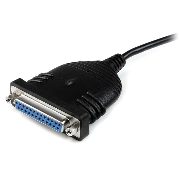 1.8m USB to DB25 Parallel Printer Adapter Cable - Connect Legacy Printers Easily