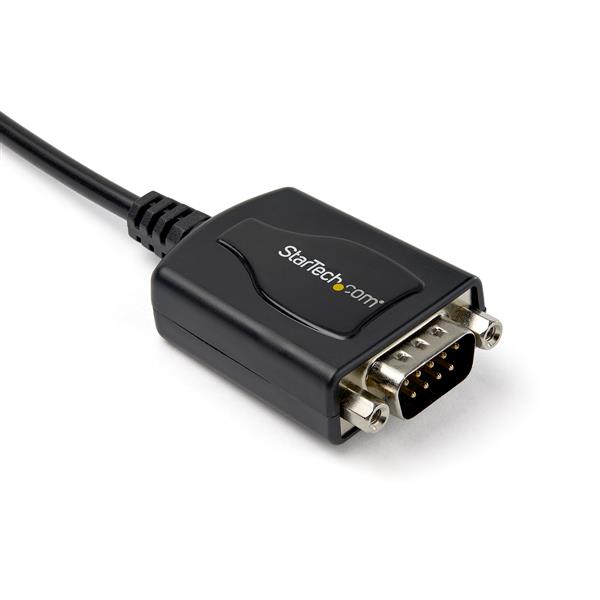 USB to Serial Adapter Cable - 1 Port Professional RS232 with COM Retention for Devices
