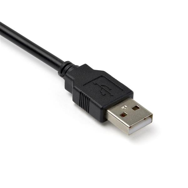 USB to Serial Adapter Cable - 1 Port Professional RS232 with COM Retention for Devices