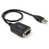 USB to Serial Adapter Cable - 1 Port Professional RS232 with COM Retention for Devices
