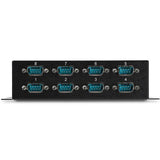 8-Port USB to DB9 RS232 Serial Adapter Hub - Durable USB Serial Hub for Legacy Devices