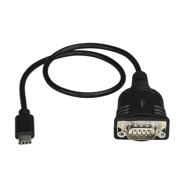 USB-C to RS232 DB9 Serial Adapter - Connect USB-C Devices to Legacy Serial Equipment