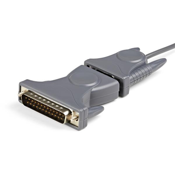 USB to RS232 DB9 DB25 Serial Adapter Cable - M/M for Easy Connectivity with Computers