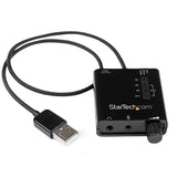 High-Quality USB Stereo Audio Adapter with SPDIF Output & 5.1 Surround Sound Capability