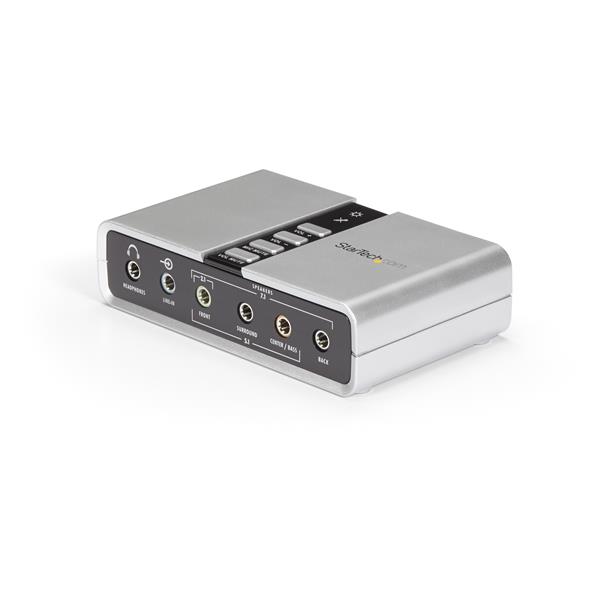 7.1 Channel USB Audio Adapter External Sound Card with SPDIF - High-Quality Audio Solution