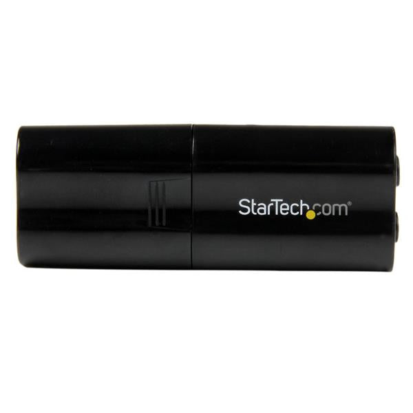 USB Stereo Audio Adapter by Smartfox AU for headset and microphone, offering easy plug-and-play sound enhancement.