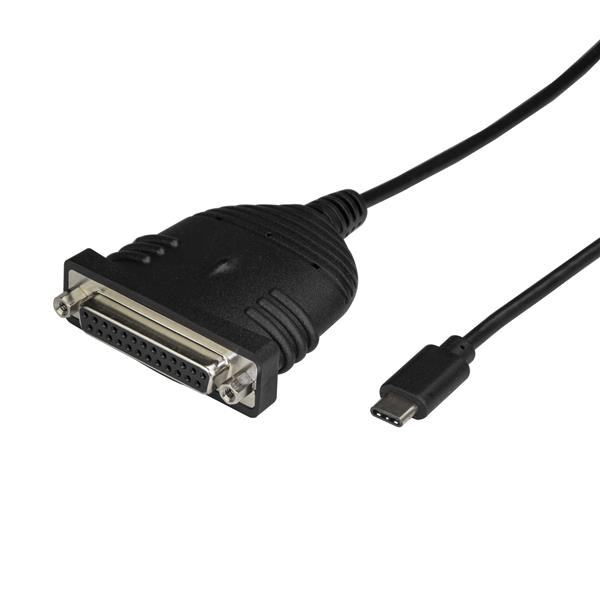 USB-C to Parallel Printer Cable for DB25 Printers - Plug and Play, Cost-Effective Solution