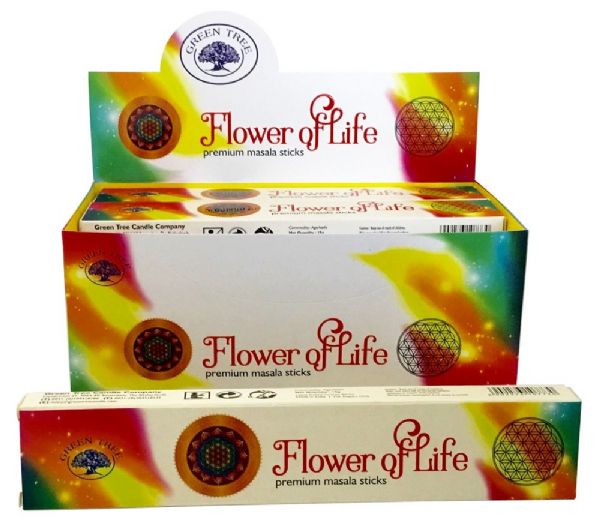 Incense  - Green Tree Flower of Life Ince