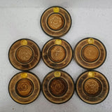 Incense Holder - Round 7 chakra (Set of 7)