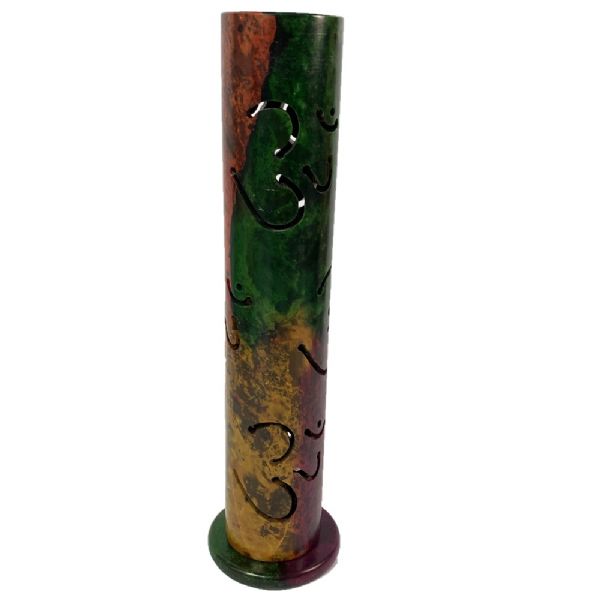 Incense Holder - OM Soapstone Incense Tower