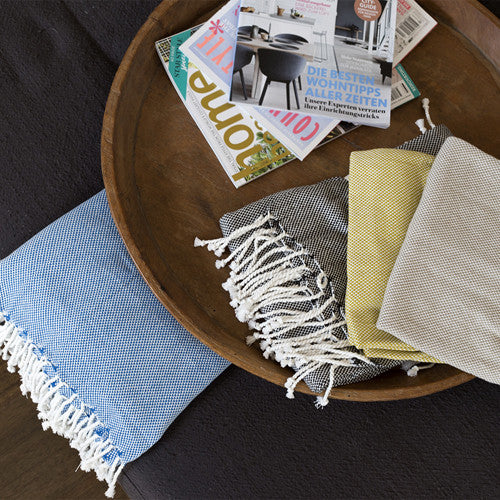 Throw / Blanket - Basket Weave Moss Green- Raine and Humble