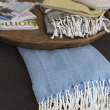 Throw / Blanket - Basket Weave Raven- Raine and Humble