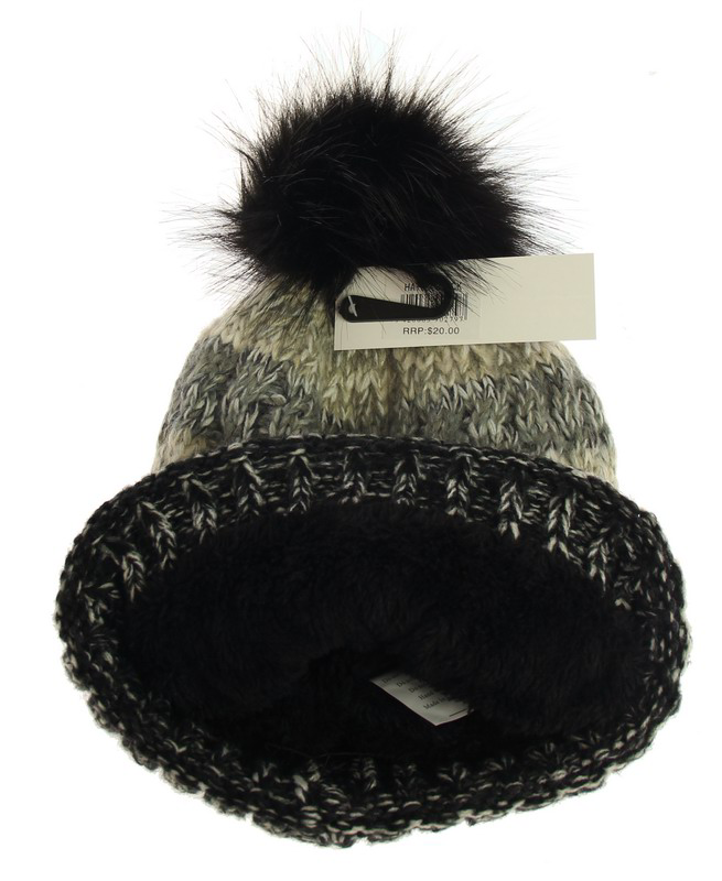 Beanie Hat - Matching lining (Mix Colour)
