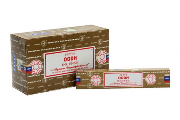 Incense  - Satya Oodh 15gm x 12 Packets