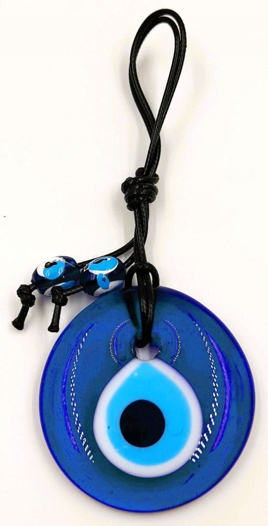 Wall Hanging - Turkish Glass Evil Eye 5cm (Set of 5)