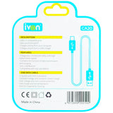 IVON CA20 USB to Type C- Pack of 5