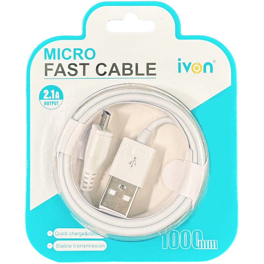 IVON CA18 USB to Micro USB- Pack of 5