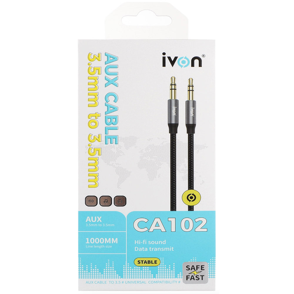 IVON CA102 AUX to AUX- Pack of 5
