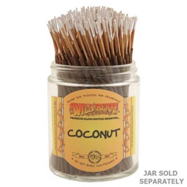 Wild Berry Coconut Shorties Incense - Bundle of 100