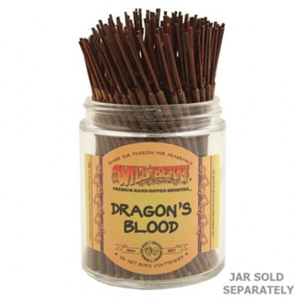 Wild Berry Dragon's Blood Shorties Incense - Bundle of 100
