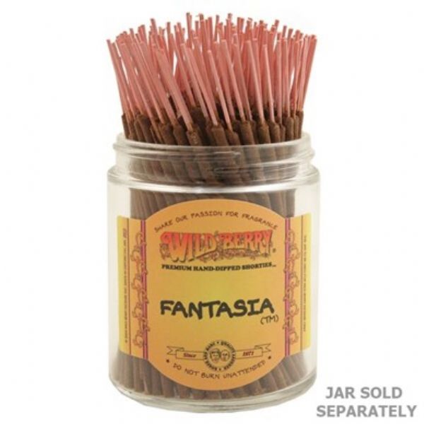 Wild Berry Fantasia Shorties Incense - Bundle of 100