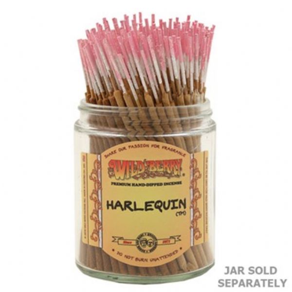Wild Berry Harlequin Shorties Incense - Bundle of 100