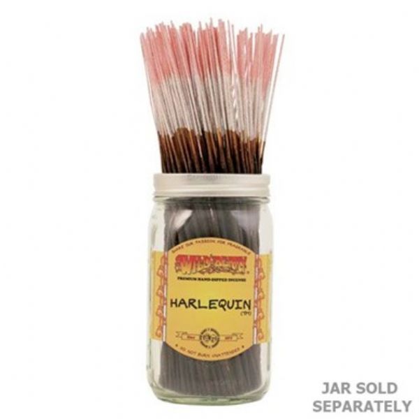 Wild Berry Harlequin 11 inch Incense - Bundle of 100