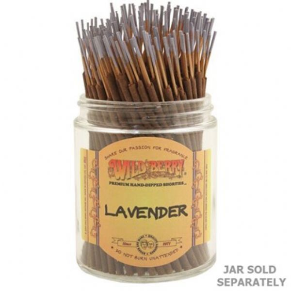 Wild Berry Lavender Shorties Incense - Bundle of 100