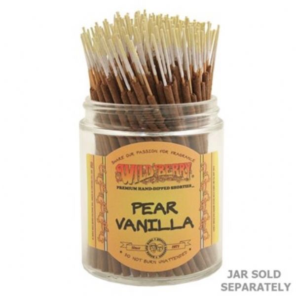 Wild Berry Pear Vanilla Shorties Incense - Bundle of 100