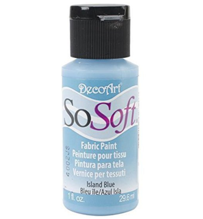 So Soft Fabric Acrylic 1oz Island Blue