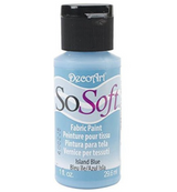 So Soft Fabric Acrylic 1oz Island Blue