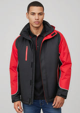 Nitro Unisex Jacket - Black/Red/White