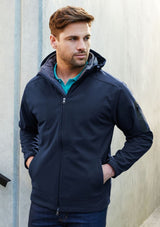 Mens Summit Jacket - Navy/Graphite - Size M - Biz Collection