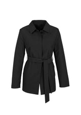 Ladies Studio Trench - Black - Size XL - Biz Collection