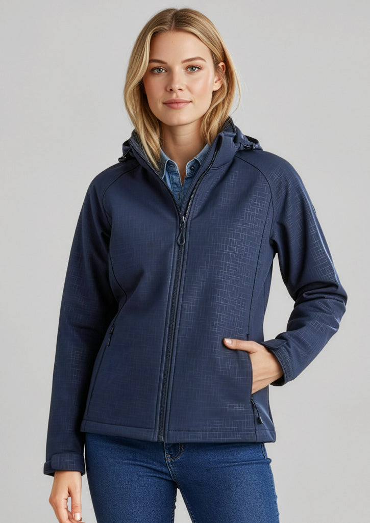 Geo Womens Jacket - Navy