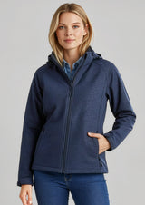 Geo Womens Jacket - Navy