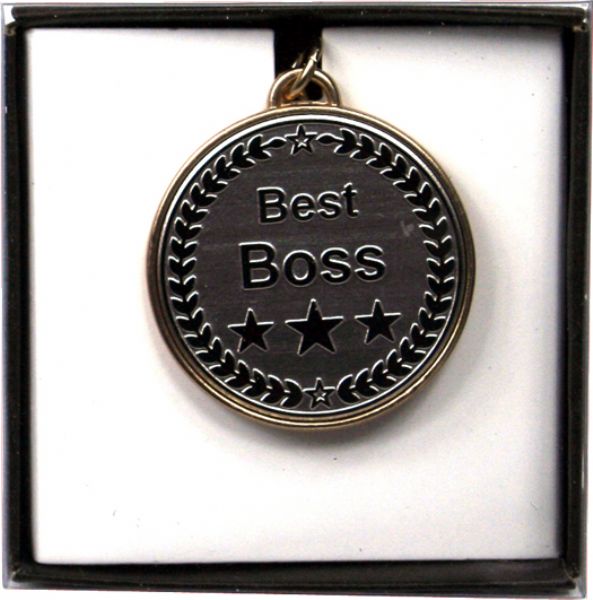 Medal Keyring Best Boss