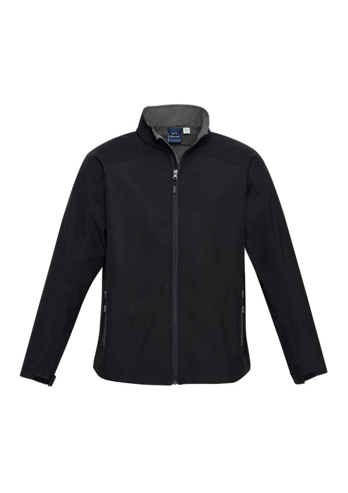 Kids Geneva Jacket - Black/Graphite - Size 16 - Biz Collection