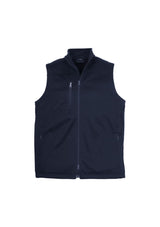 Mens Soft Shell Vest - Navy - Size 3XL - Biz Collection