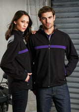 Unisex Charger Jacket - Black/Red/Grey - Size 5XL - Biz Collection