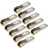 HP J8177C Compatible Gigabit RJ45 Copper SFP Transceiver Module - 10 Pack for 1000BASE-T