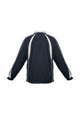 Kids Splice Track Top - Navy/White - Size 10 - Biz Collection