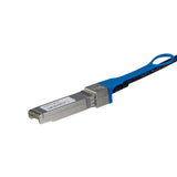 HP JD096C compatible 1.2m SFP+ direct attach cable for 10GbE networking, designed for low-latency, short-distance connections.