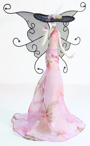 Pink Butterfly Lady Torso
