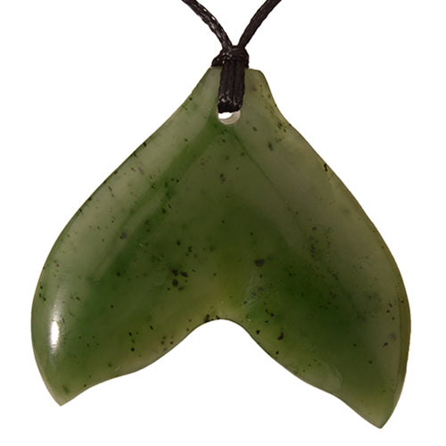 Jade Whale Tail Pendant - Smartfox