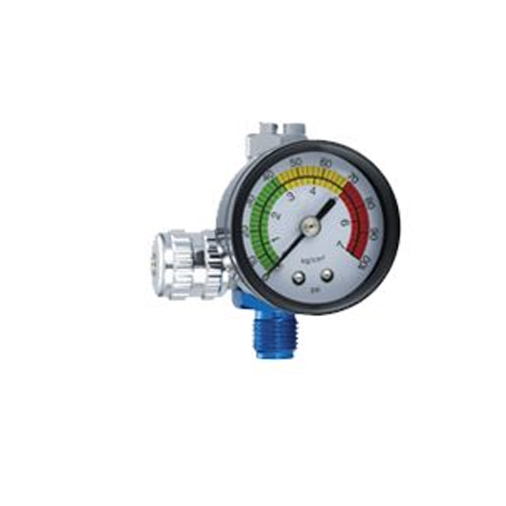 Analog Spray Gun Regulator with Gauge 1/4"