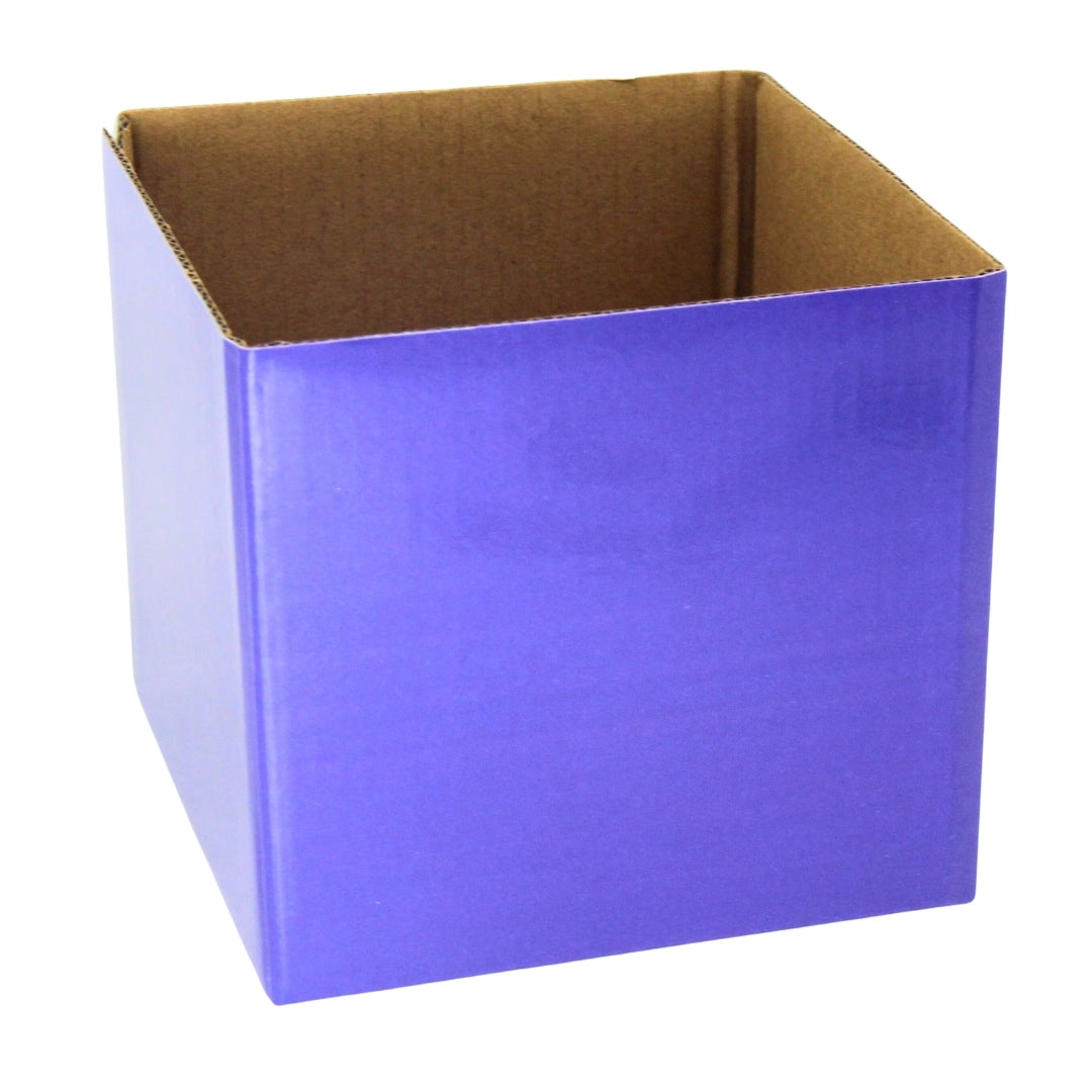Posy Box Mixed Colours Pack of 25.  - Hot pink Yellow Violet Moss and Orange.