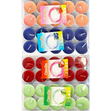 Assorted Tea Light Candles 10pk - Box of 10 Packs