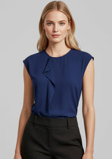 Mia Womens Top - Midnight Blue